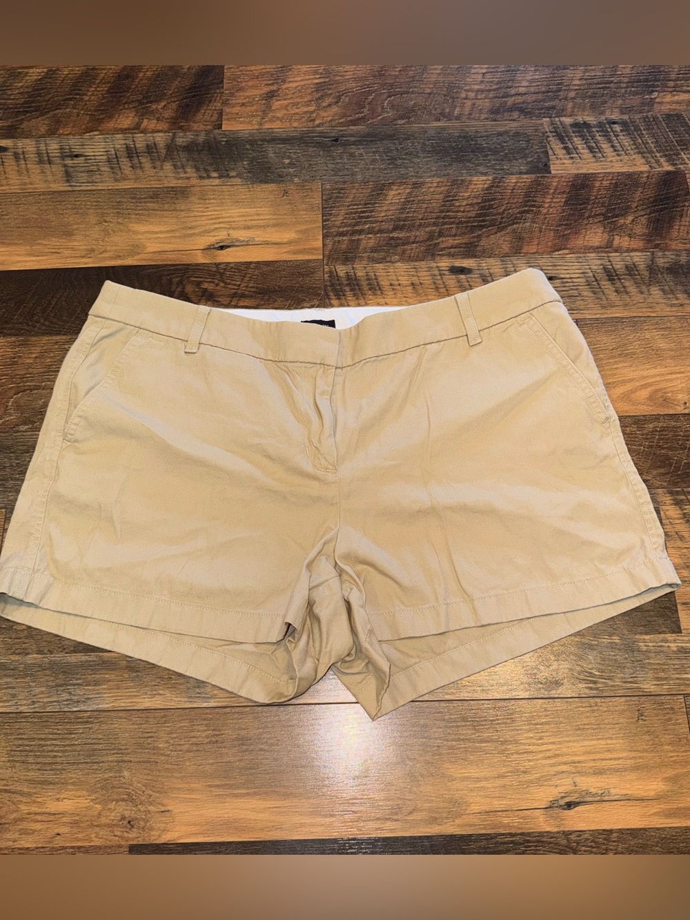 J. Crew Classic Khaki Bermuda Shorts